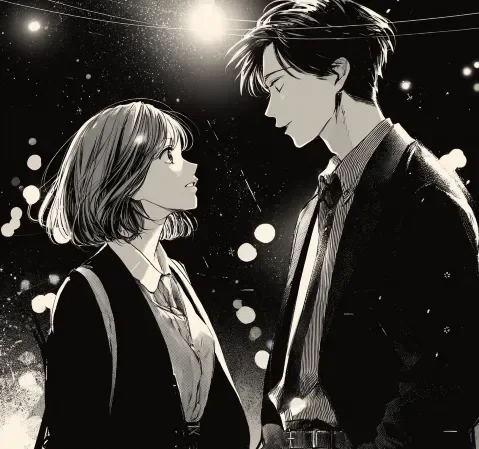 动漫天堂漫画阅读氛围主视觉，呈现按题材方向浏览漫画条目的场景