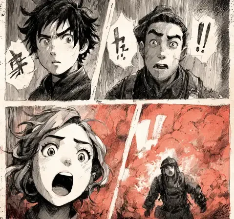 漫画条目午后咖啡铺封面，日常治愈题材方向代表条目