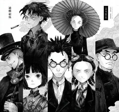 漫画条目长夜列车封面，悬疑推理题材方向条目